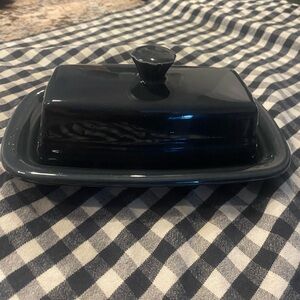Fiestaware butter dish